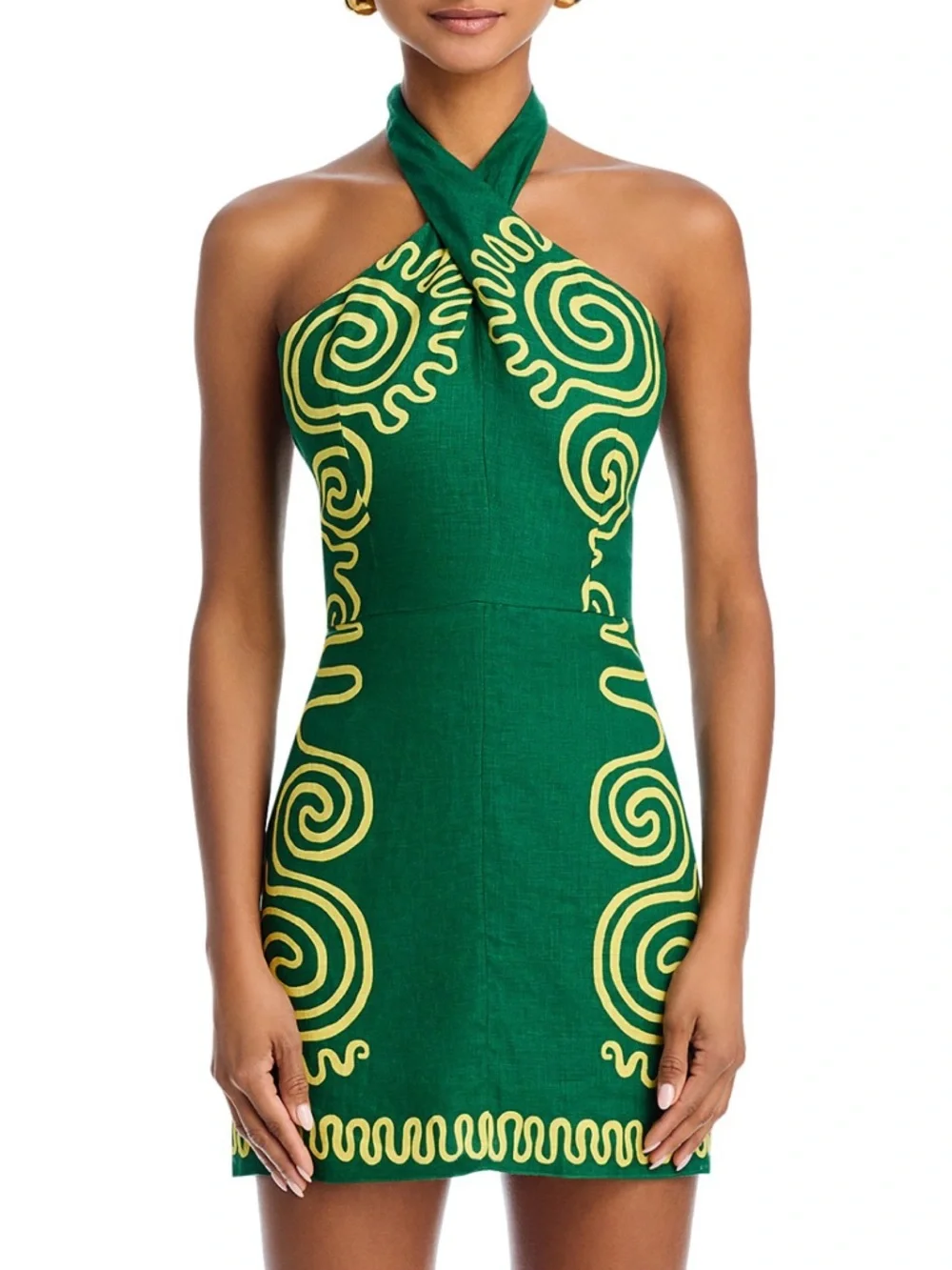 NWT Cala de la Cruz Venata Open Back Halter Dress size small - Picture 2 of 12